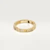 Fede nuziale Maillon Panthere – Oro giallo, diamanti – Cartier