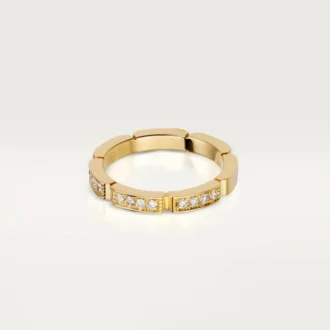 Fede nuziale Maillon Panthere – Oro giallo, diamanti – Cartier