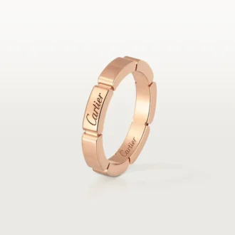 Fede nuziale Maillon Panthere – Oro rosa – Cartier