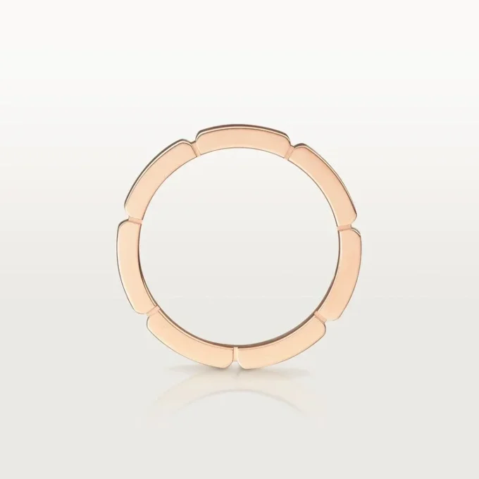 Fede nuziale Maillon Panthere – Oro rosa – Cartier