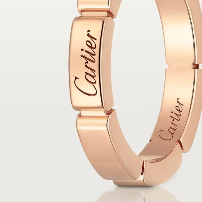 Fede nuziale Maillon Panthere – Oro rosa – Cartier