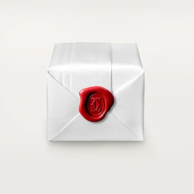 Fede nuziale Maillon Panthere – Oro rosa, diamanti – Cartier