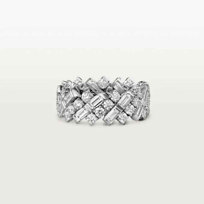 Fede nuziale Reflection De Cartier, diamanti