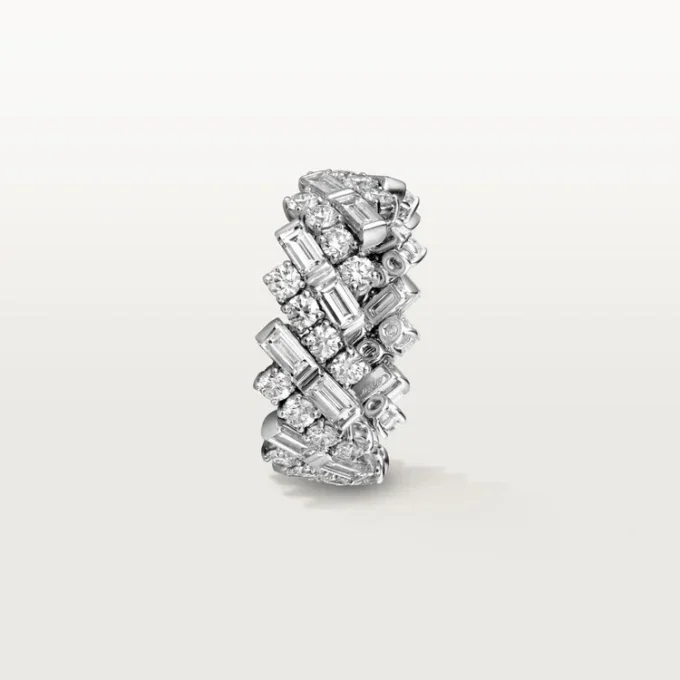 Fede nuziale Reflection De Cartier, diamanti