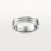 Fede nuziale Trinity – Oro bianco – Cartier