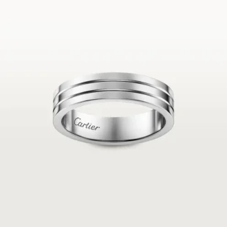 Fede nuziale Trinity – Oro bianco – Cartier