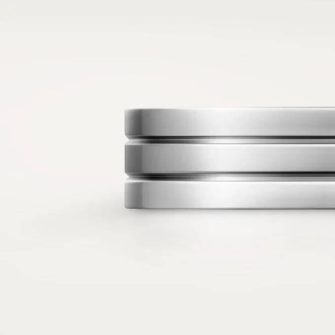 Fede nuziale Trinity – Oro bianco – Cartier