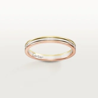 Fede nuziale Trinity – Oro bianco, oro rosa, oro giallo – Cartier