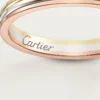Fede nuziale Trinity – Oro bianco, oro rosa, oro giallo – Cartier