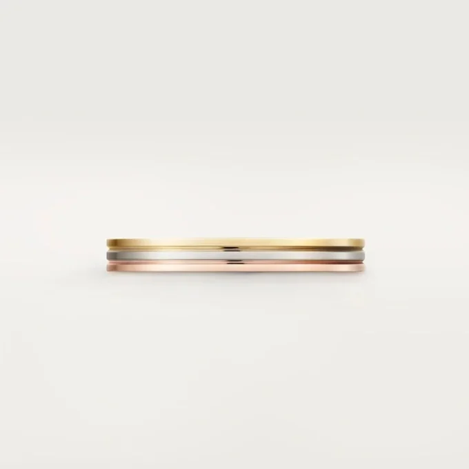 Fede nuziale Trinity – Oro bianco, oro rosa, oro giallo – Cartier