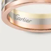 Fede nuziale Vendome Louis Cartier – Oro bianco, oro giallo, oro rosa – Cartier