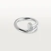 Juste Un Clou – Anello con diamanti in oro bianco | Cartier Us