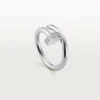 Juste Un Clou – Anello con diamanti in oro bianco | Cartier Us