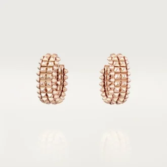 Orecchini a cerchio Clash De Cartier, doppia fila