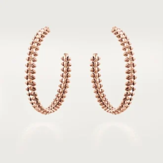 Orecchini a cerchio Clash De Cartier Modello piccolo – Oro rosa – Cartier