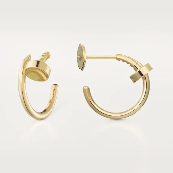 Orecchini a cerchio Juste Un Clou, oro giallo | Cartier Us