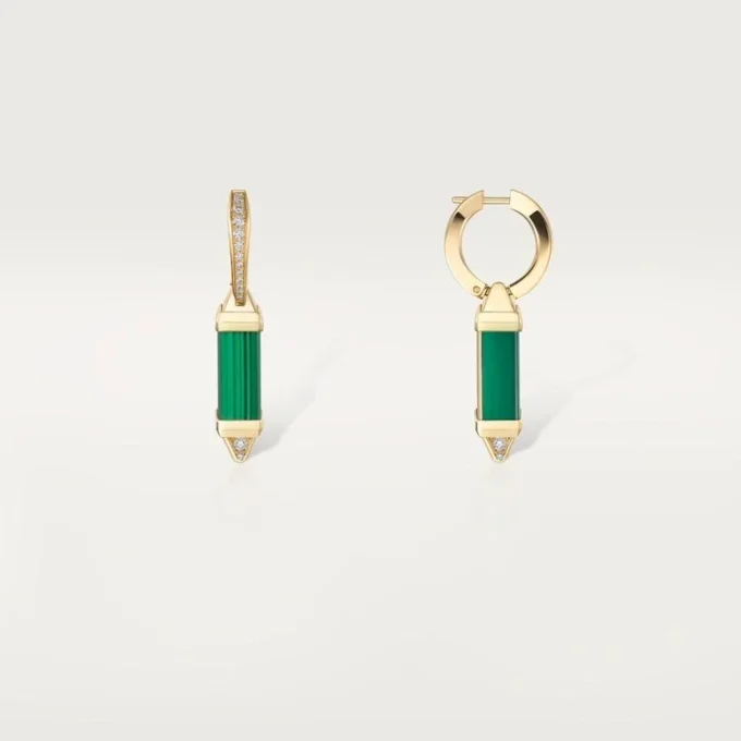 Orecchini a incastro Les Berlingots De Cartier, diamanti