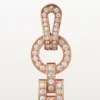 Orecchini Agrafe – Oro rosa, diamanti – Cartier