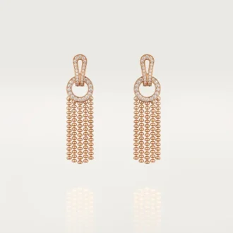 Orecchini Agrafe, semi-pavé