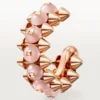 Orecchini Clash De Cartier, calcedonio rosa