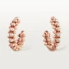 Orecchini Clash De Cartier Diamanti – Oro rosa, Diamanti – Cartier