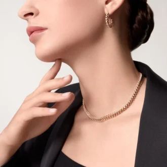 Orecchini Clash De Cartier Diamanti – Oro rosa, Diamanti – Cartier