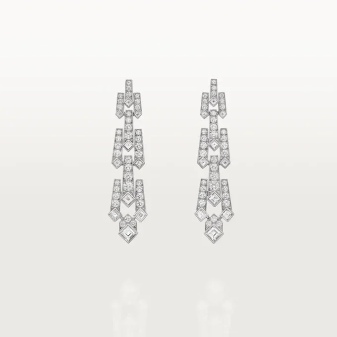 Orecchini della collezione Diamond, Diamanti