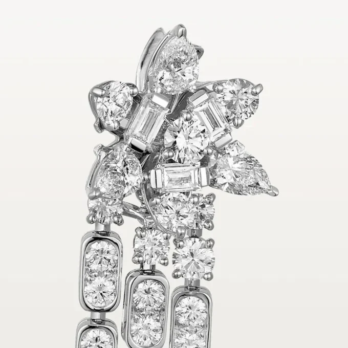 Orecchini della collezione Diamond, Diamanti