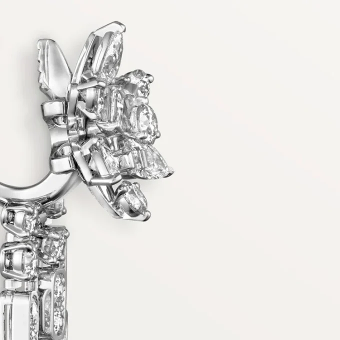Orecchini della collezione Diamond, Diamanti