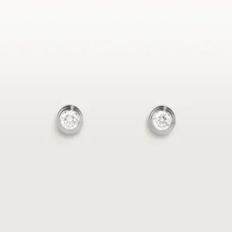 Orecchini Diamants Legers, Mm – Oro bianco, Diamanti – Cartier