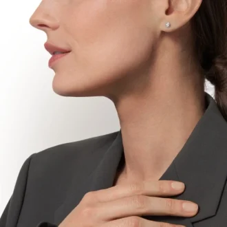 Orecchini Diamants Legers, Mm – Oro bianco, Diamanti – Cartier