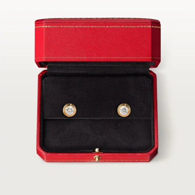 Orecchini Diamants Legers, mm – Oro giallo, Diamanti – Cartier