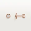 Orecchini Diamants Legers, mm – Oro rosa, Diamanti – Cartier