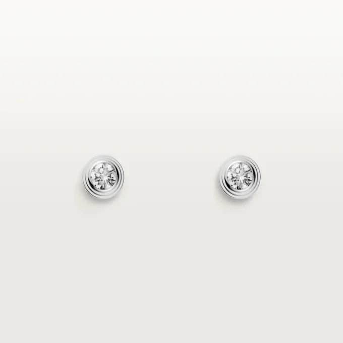 Orecchini Diamants Legers – Oro bianco, Diamanti – Cartier