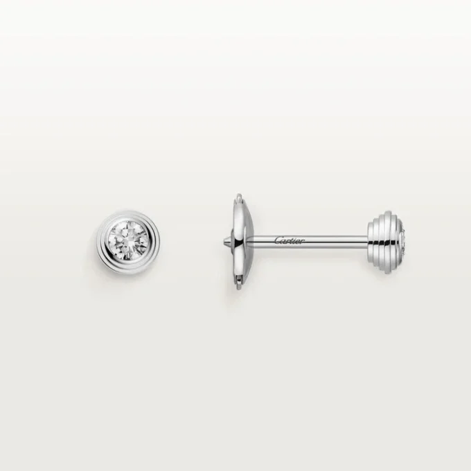 Orecchini Diamants Legers – Oro bianco, Diamanti – Cartier