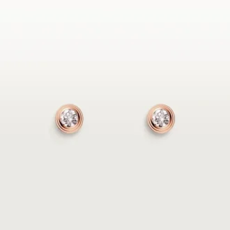 Orecchini Diamants Legers – Oro rosa, Diamanti – Cartier