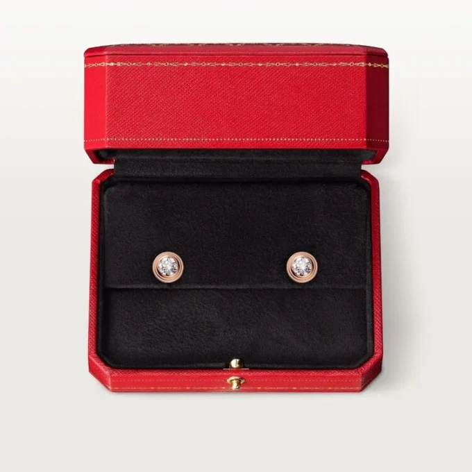 Orecchini Diamants Legers – Oro rosa, Diamanti – Cartier