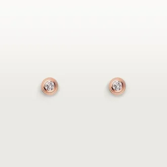 Orecchini Diamants Legers XS – Oro rosa, Diamanti – Cartier