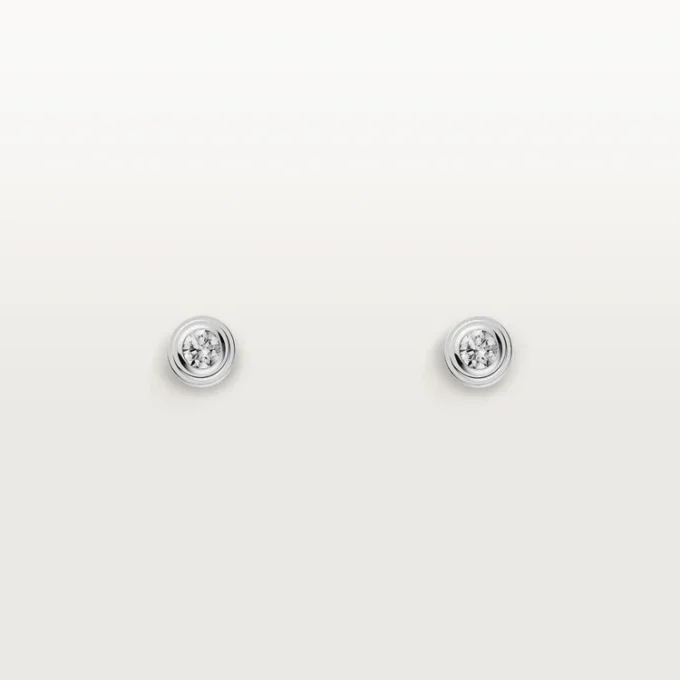 Orecchini Diamants Légers XS – Oro bianco, Diamanti – Cartier
