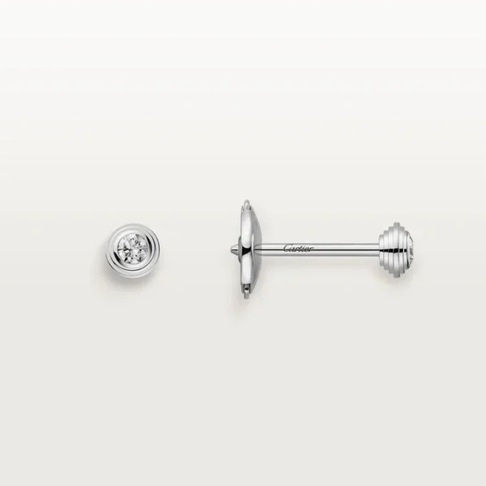 Orecchini Diamants Légers XS – Oro bianco, Diamanti – Cartier