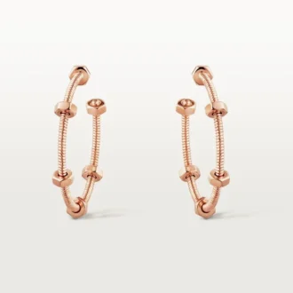 Orecchini Ecrou De Cartier – Oro rosa – Cartier