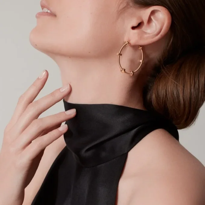 Orecchini Ecrou De Cartier – Oro rosa – Cartier
