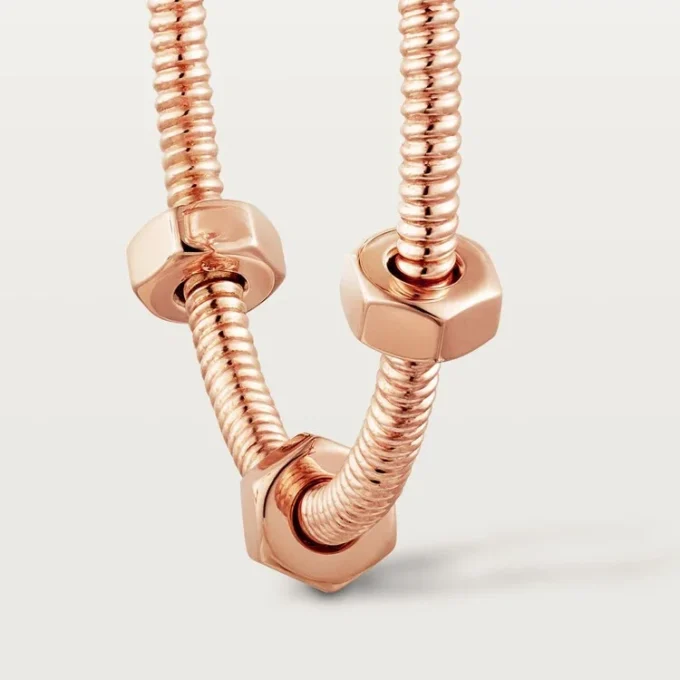 Orecchini Ecrou De Cartier – Oro rosa – Cartier