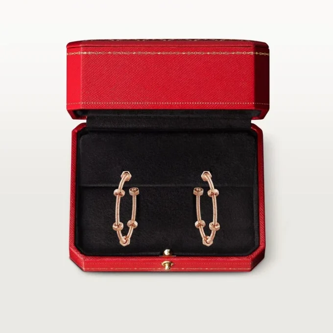 Orecchini Ecrou De Cartier – Oro rosa – Cartier