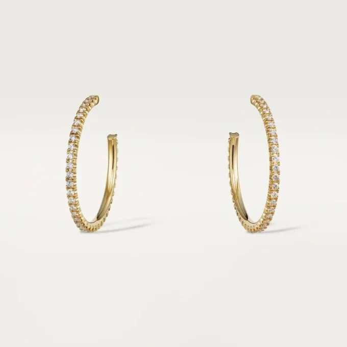 Orecchini Etincelle De Cartier – Oro giallo, diamanti – Cartier