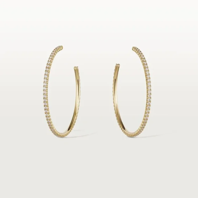 Orecchini Etincelle De Cartier – Oro giallo, diamanti – Cartier
