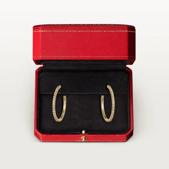 Orecchini Etincelle De Cartier – Oro giallo, diamanti – Cartier