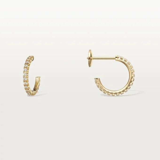 Orecchini Etincelle De Cartier – Oro giallo, diamanti – Cartier