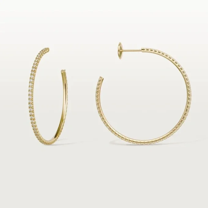 Orecchini Etincelle De Cartier – Oro giallo, diamanti – Cartier