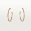 Orecchini Etincelle De Cartier – Oro rosa, diamanti – Cartier